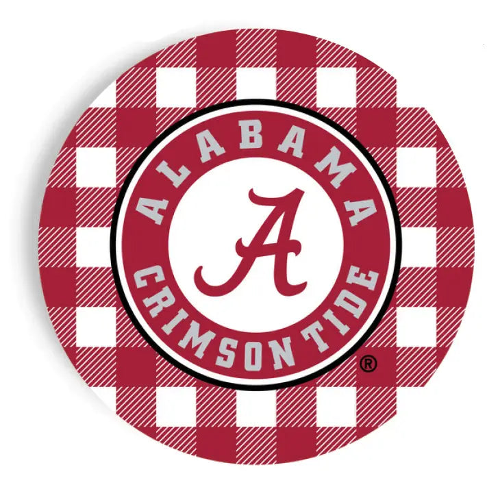Alabama 9in. Buffalo Paid Paper Dinner Plates