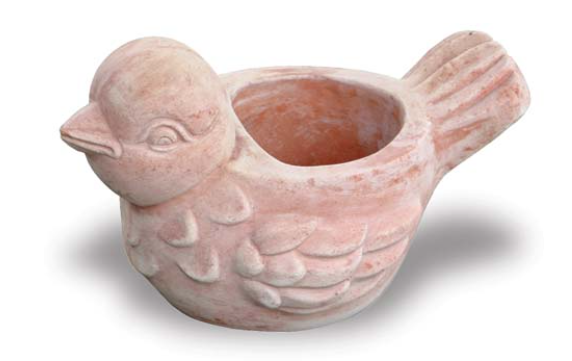 Bird Planter - Terra Cotta