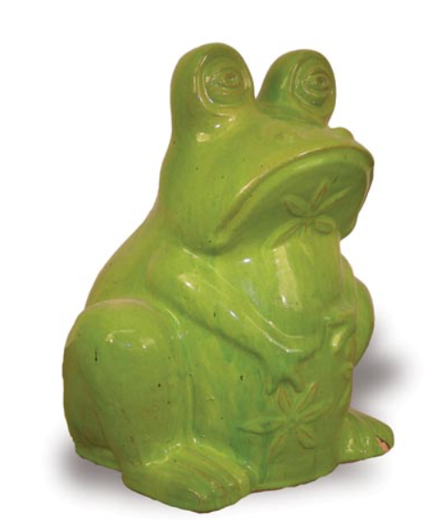 Frog Planter - Bright Green