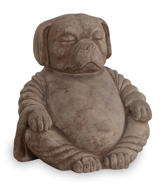 Meditating Pug