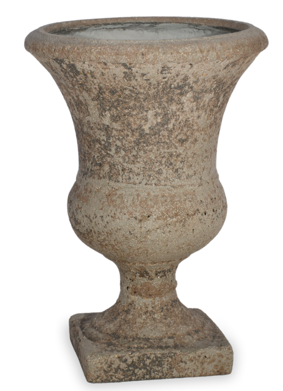 Short Urna - Grey Stone