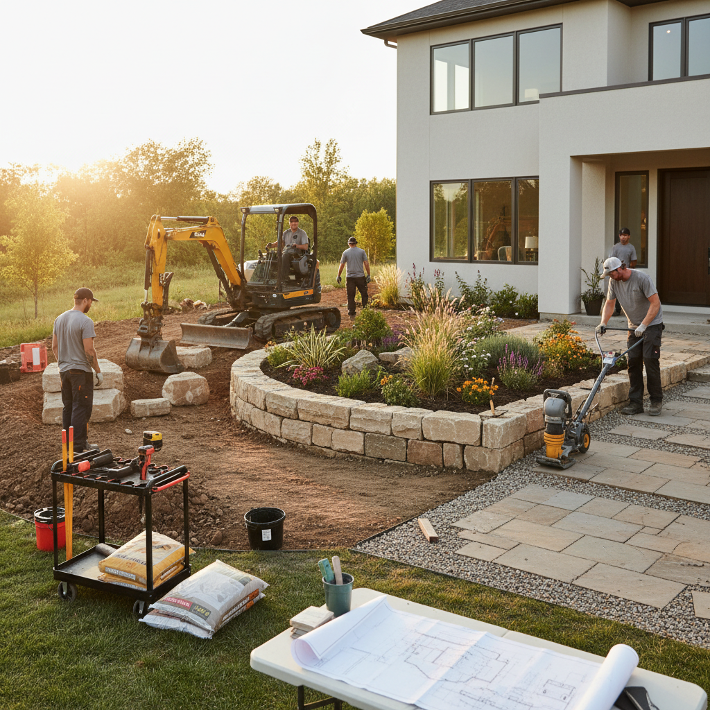 Professional landscaping services